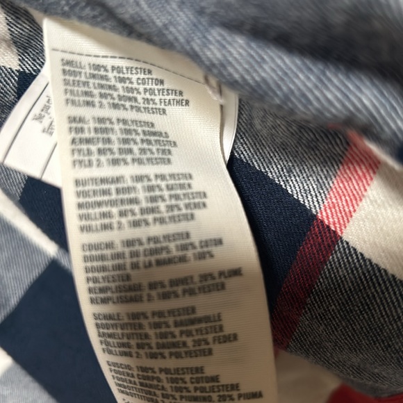 Hollister women’s size medium down winter jacket coat - Picture 5 of 5